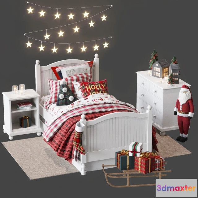 1599082 - decoration - Christmas set 3D Max