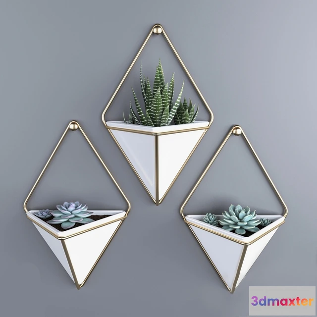 1599098 - decoration - Wall Pot 3D Max