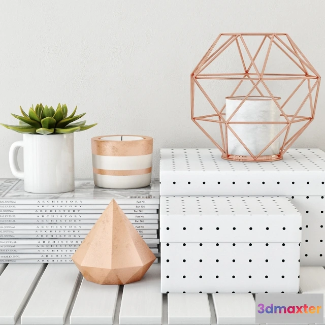 1599140 - decoration - copper_decore_set 3D Max