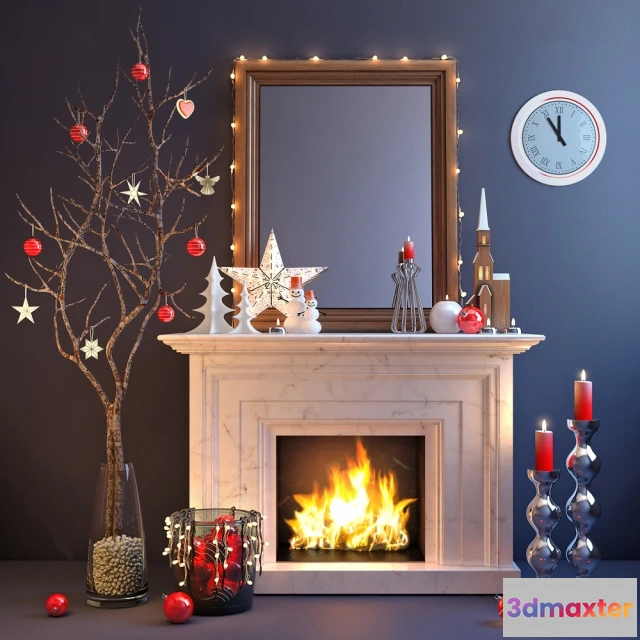 1599144 - decoration - The Christmas Set 3D Max