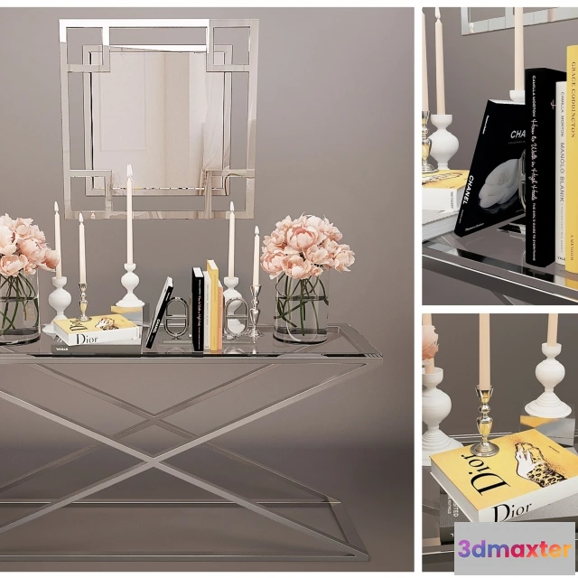 1599162 - decoration - Decorative Set Eichholtz 3D Max