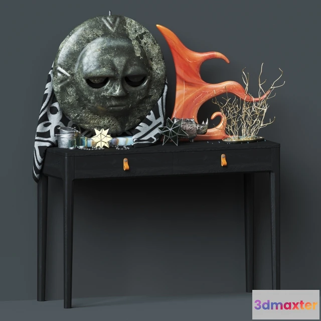 1599180 - decoration - African figurines 3D Max