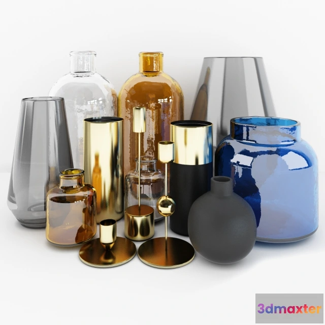 1599194 - decoration - Decorative set H&M 2 3D Max