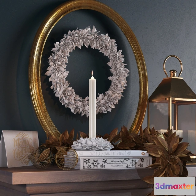 1599208 - decoration - Zara Home Christmas set 3D Max