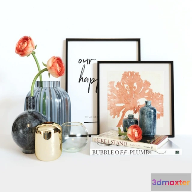 1599234 - decoration - Decorative set 3D Max