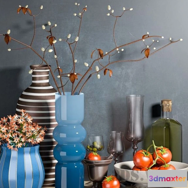 1599270 - decoration - Ethnic set 3D Max