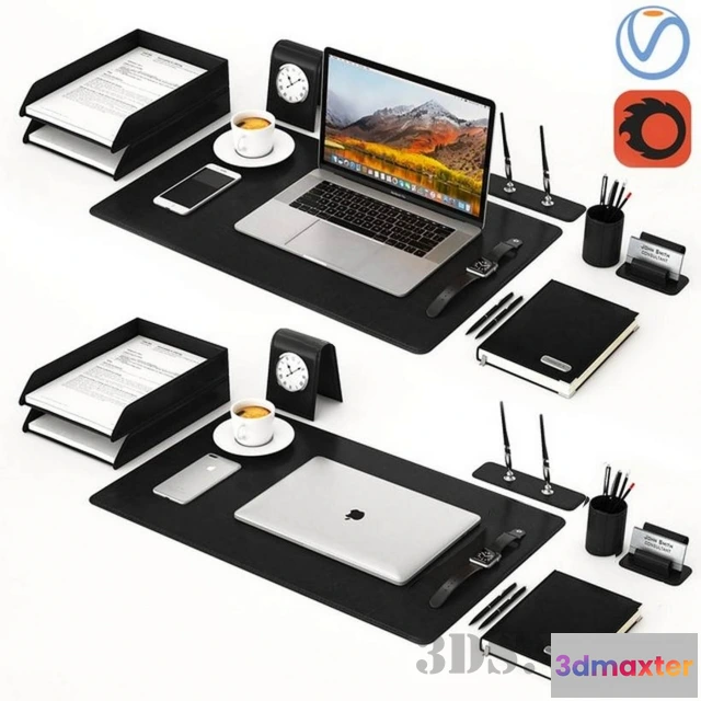 1599280 - decoration - Classic Silver MacBoo 3D Max