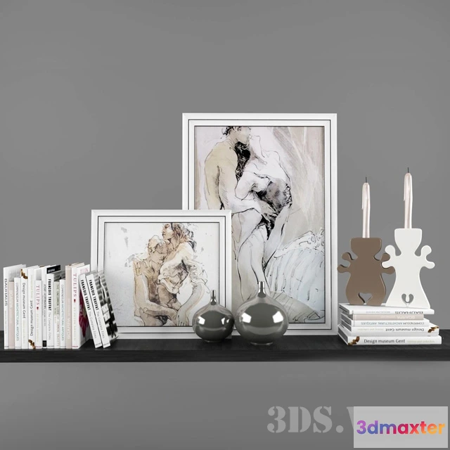1599302 - decoration - Decorative set 3D Max