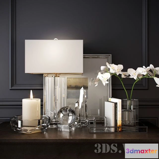 1599318 - decoration - Decorative set Williams-sonoma 3D Max