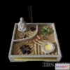 1599338 - decoration - Zen table garden 3D Max