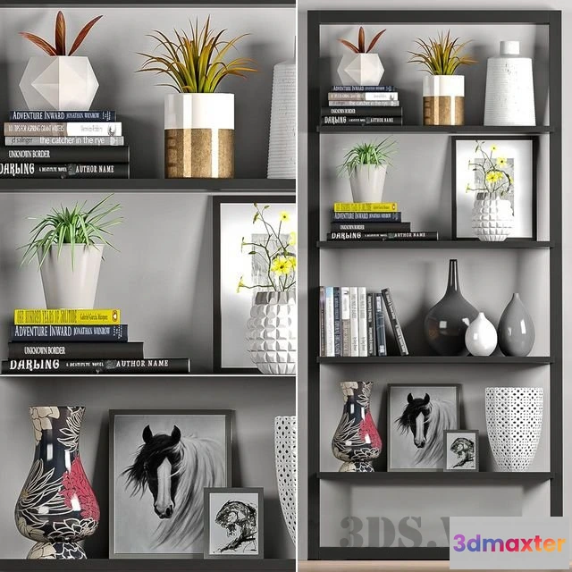 1599358 - decoration - DECORATIVE SET 17 3D Max