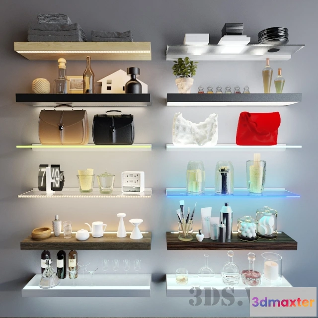 1599396 - decoration - Decorative set for the interior 3D Max