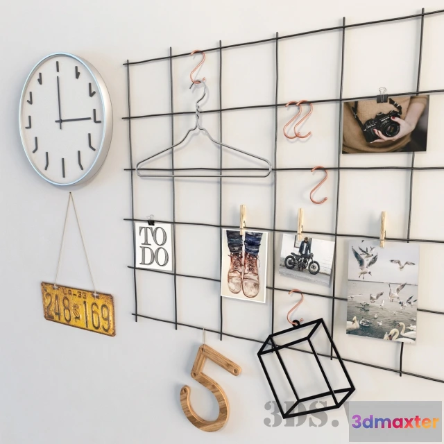 1599444 - decoration - Beautiful wall decorations 3D Max