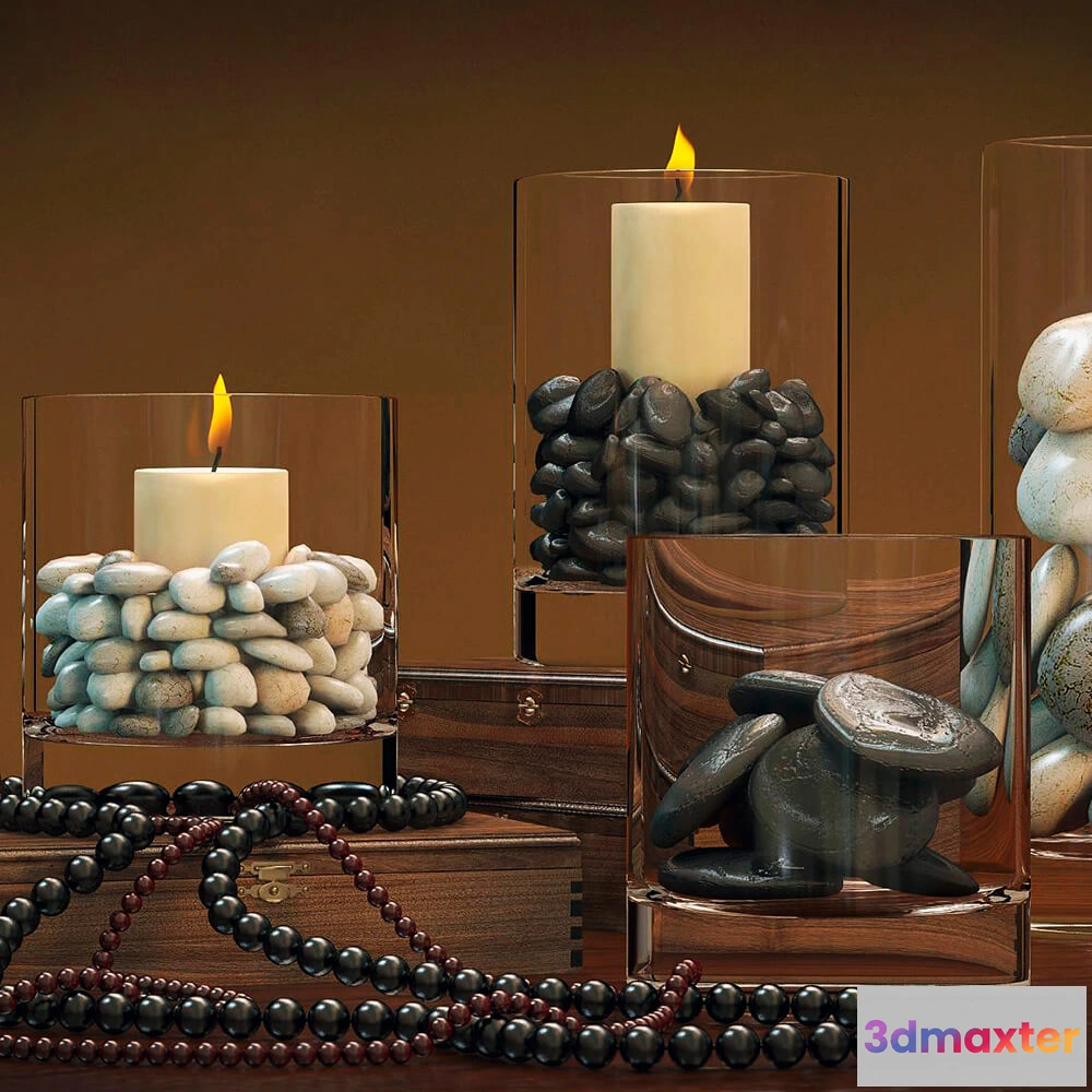 1599514 - decoration - Beautiful decorative set 3D Max