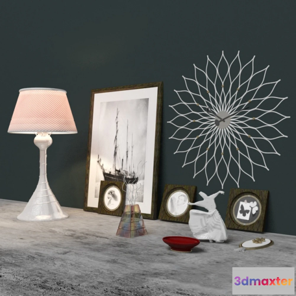 1599578 - decoration - Interior set 3D Max