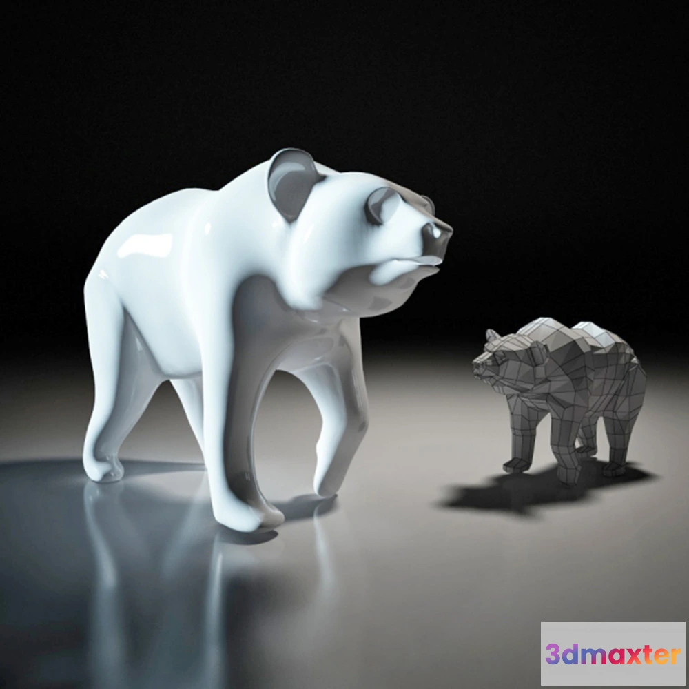 1599598 - decoration - Bear figure 3D Max