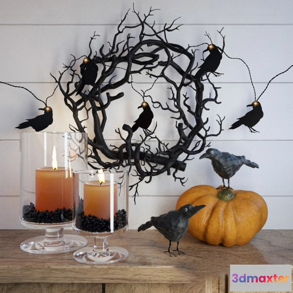 1599608 - decoration - Decorative set of elements 3D Max