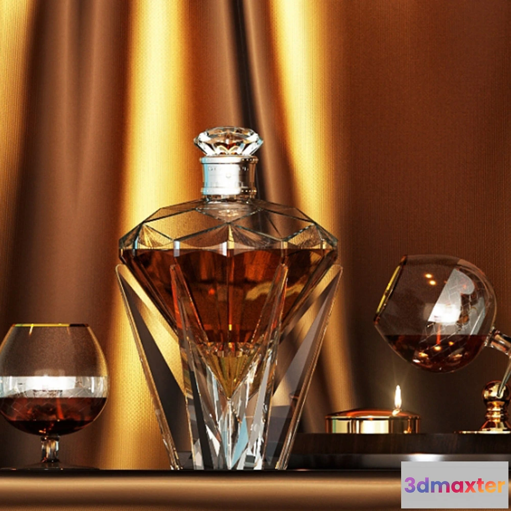 1599614 - decoration - Elite cognac 3D Max