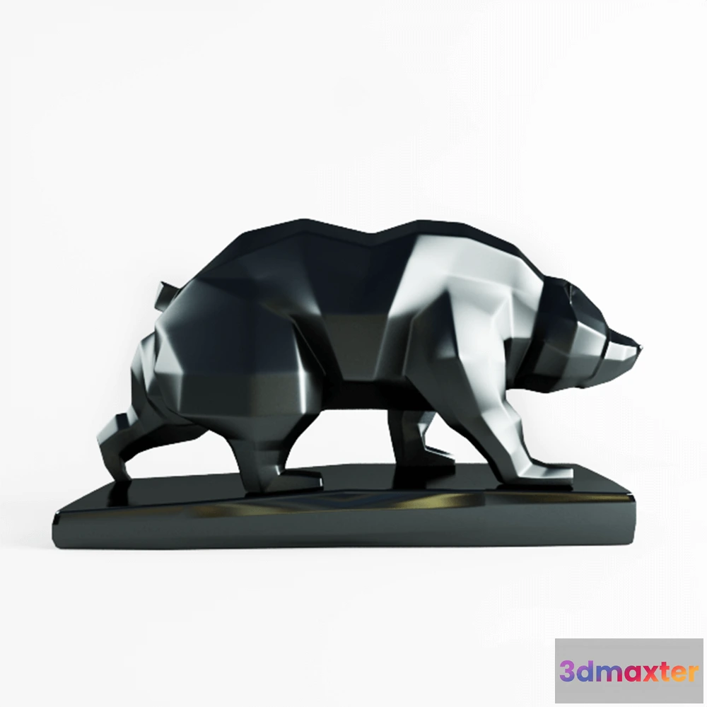1599668 - decoration - Bear sculpture 3D Max