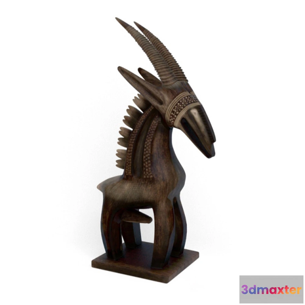 1599674 - decoration - Goat figurine 3D Max