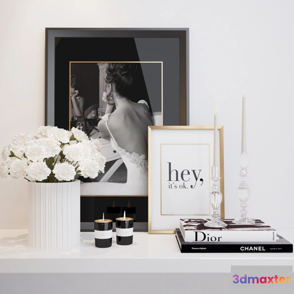 1599686 - decoration - Classic decorative set 3D Max