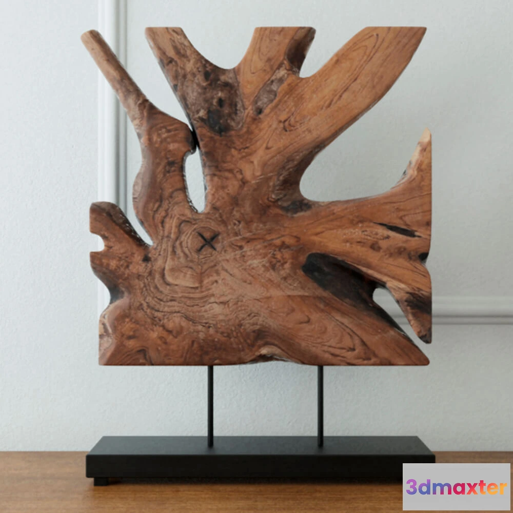 1599704 - decoration - Wood decor 3D Max