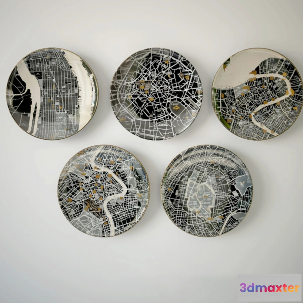 1599710 - decoration - Plates Seletti 3D Max
