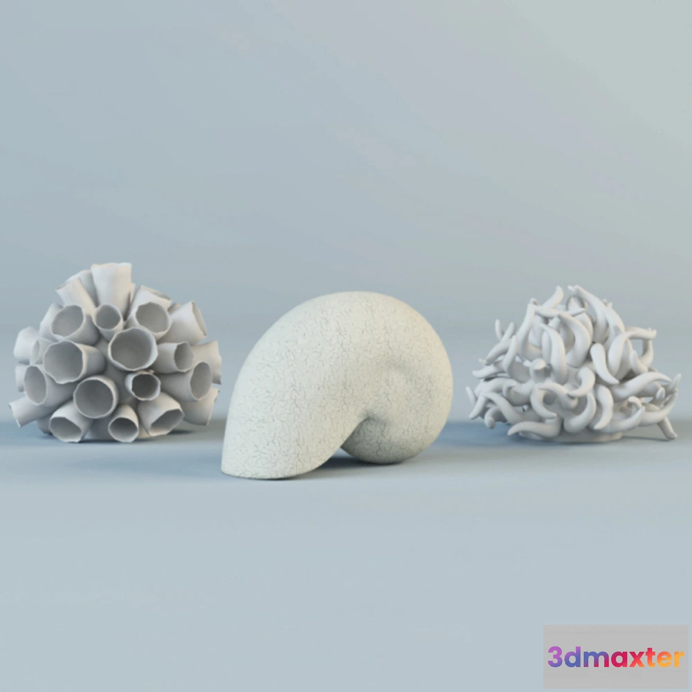 1599742 - decoration - Decorative Ceramic Figures - Zara Home 3D Max