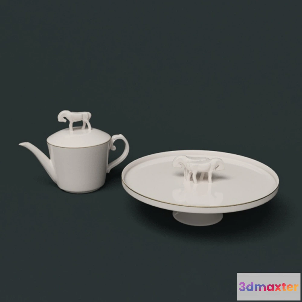 1599762 - decoration - Coffee and tea items by Zara Home 3D Max