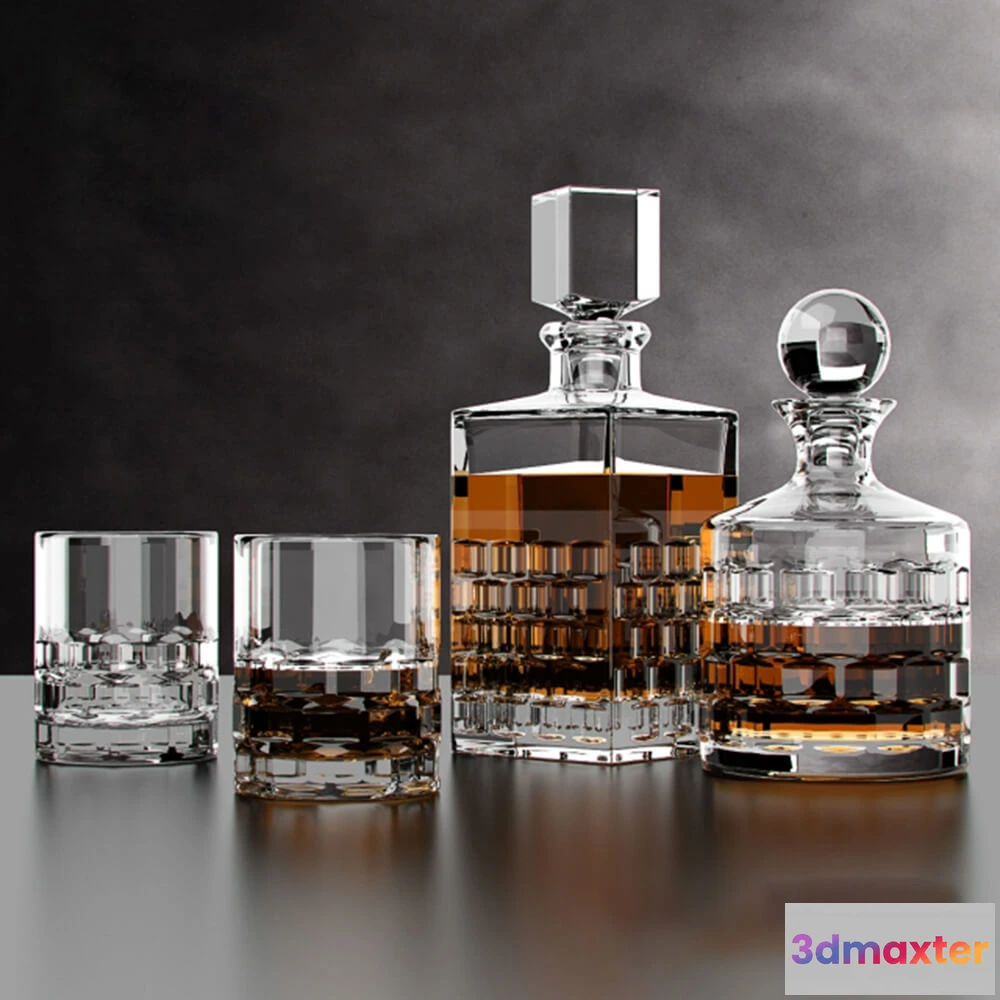 1599774 - decoration - RH MADISON CRYSTAL KIT 3D Max