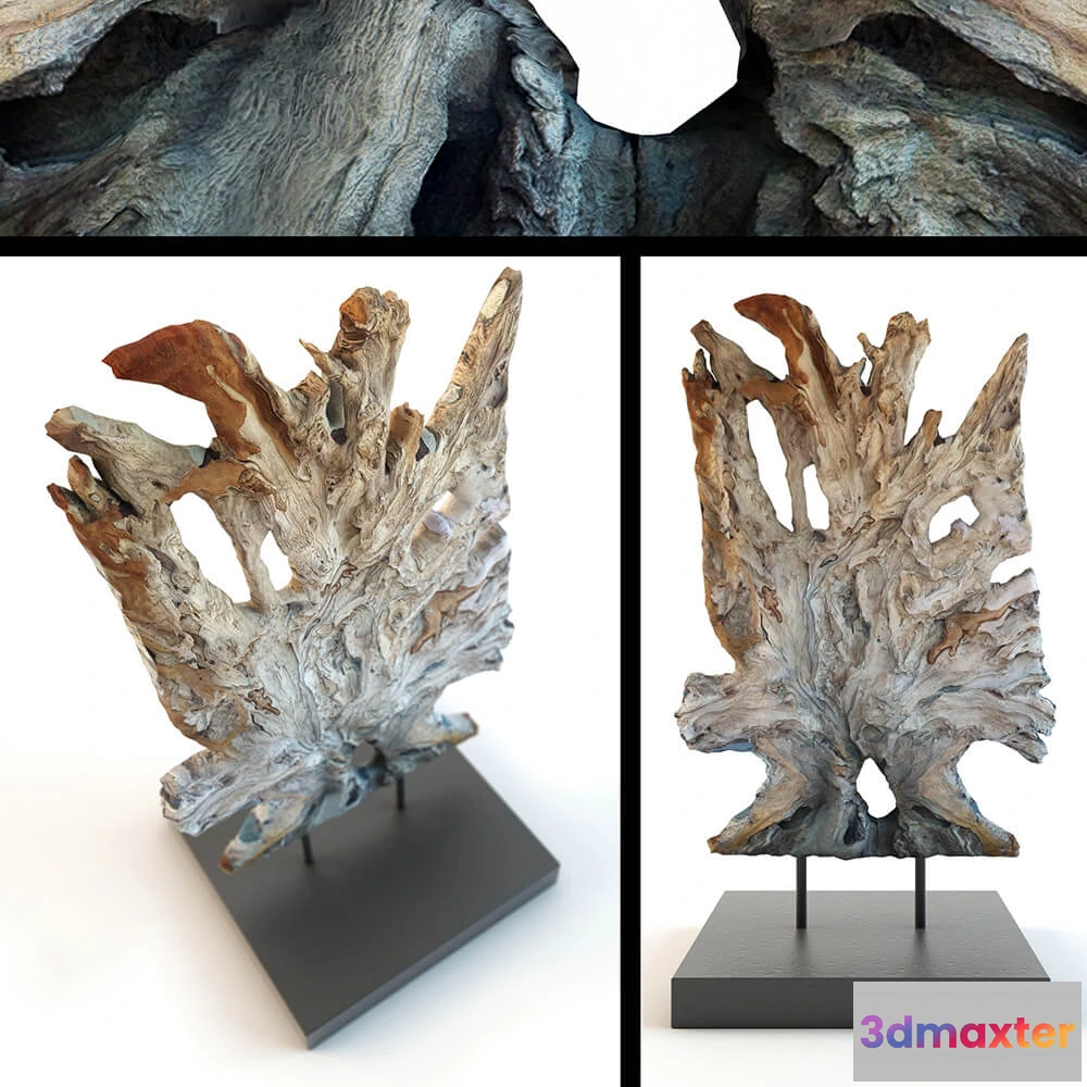 1599790 - decoration - Decorative wood item 3D Max