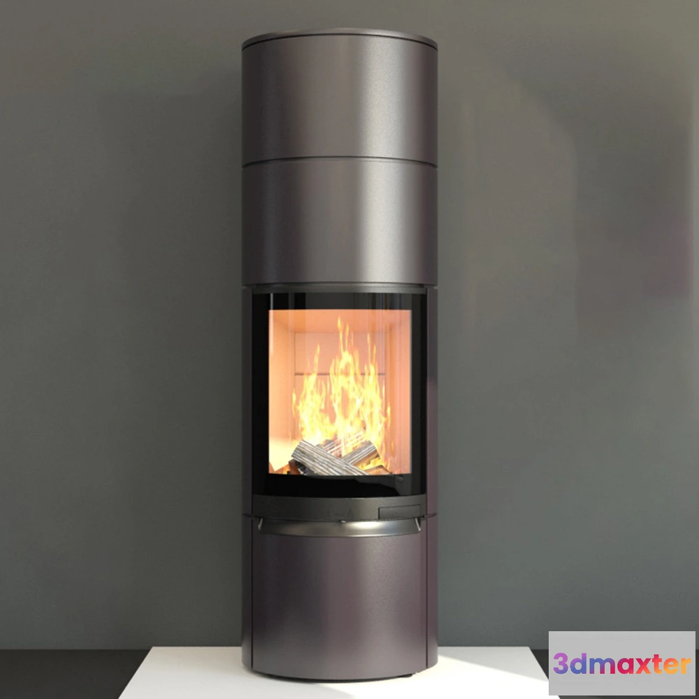 1599826 - decoration - Modern fireplace by Spartherm 3D Max