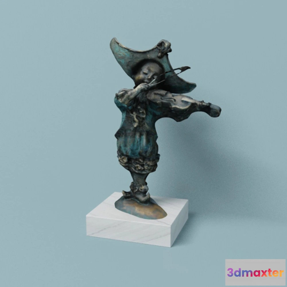 1599852 - decoration - Little Violinist 3D Max