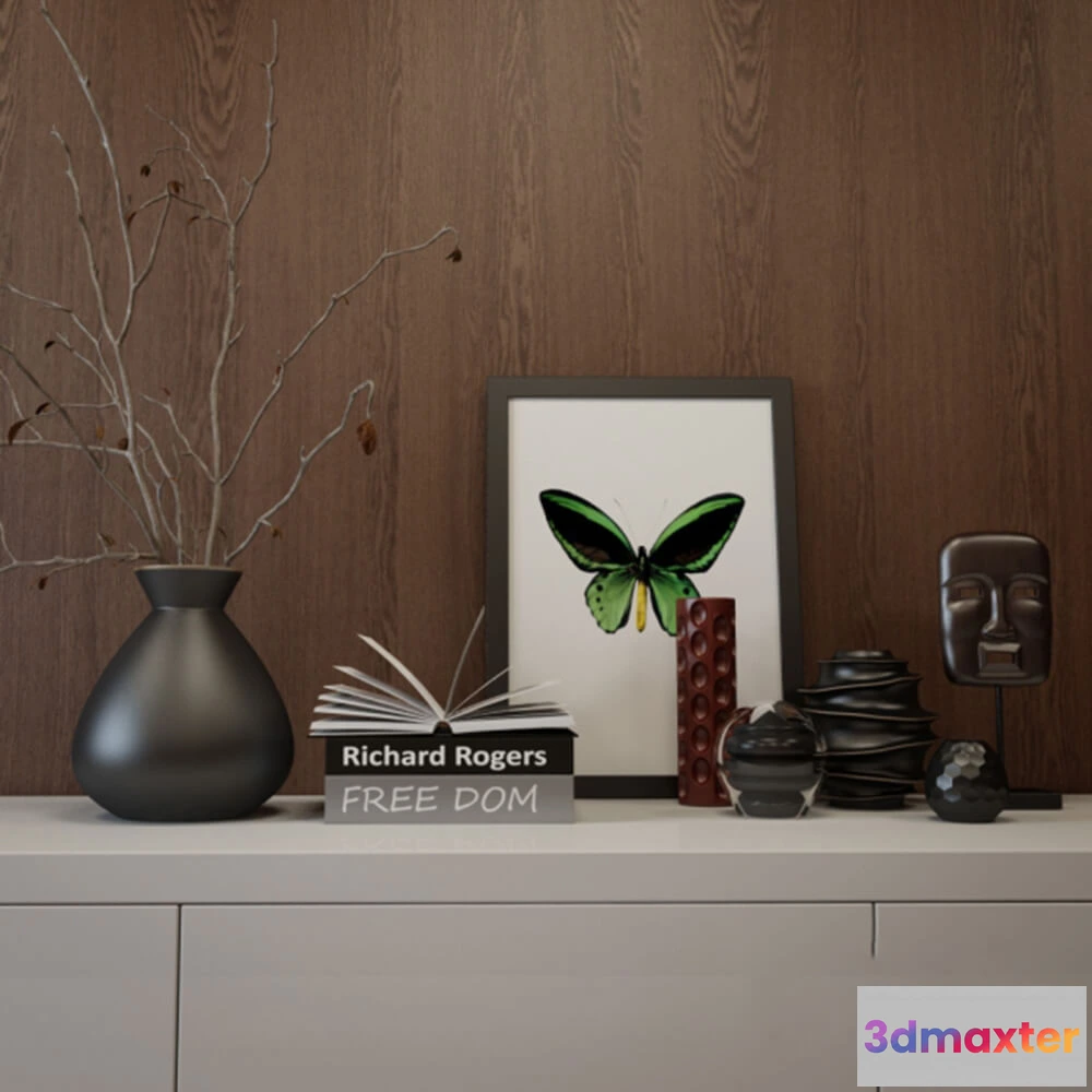 1599912 - decoration - Decorative set by BoConcept 3D Max