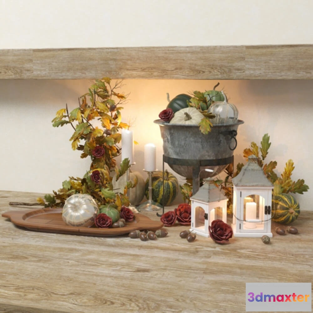 1599930 - decoration - Very nice decorative set 3D Max