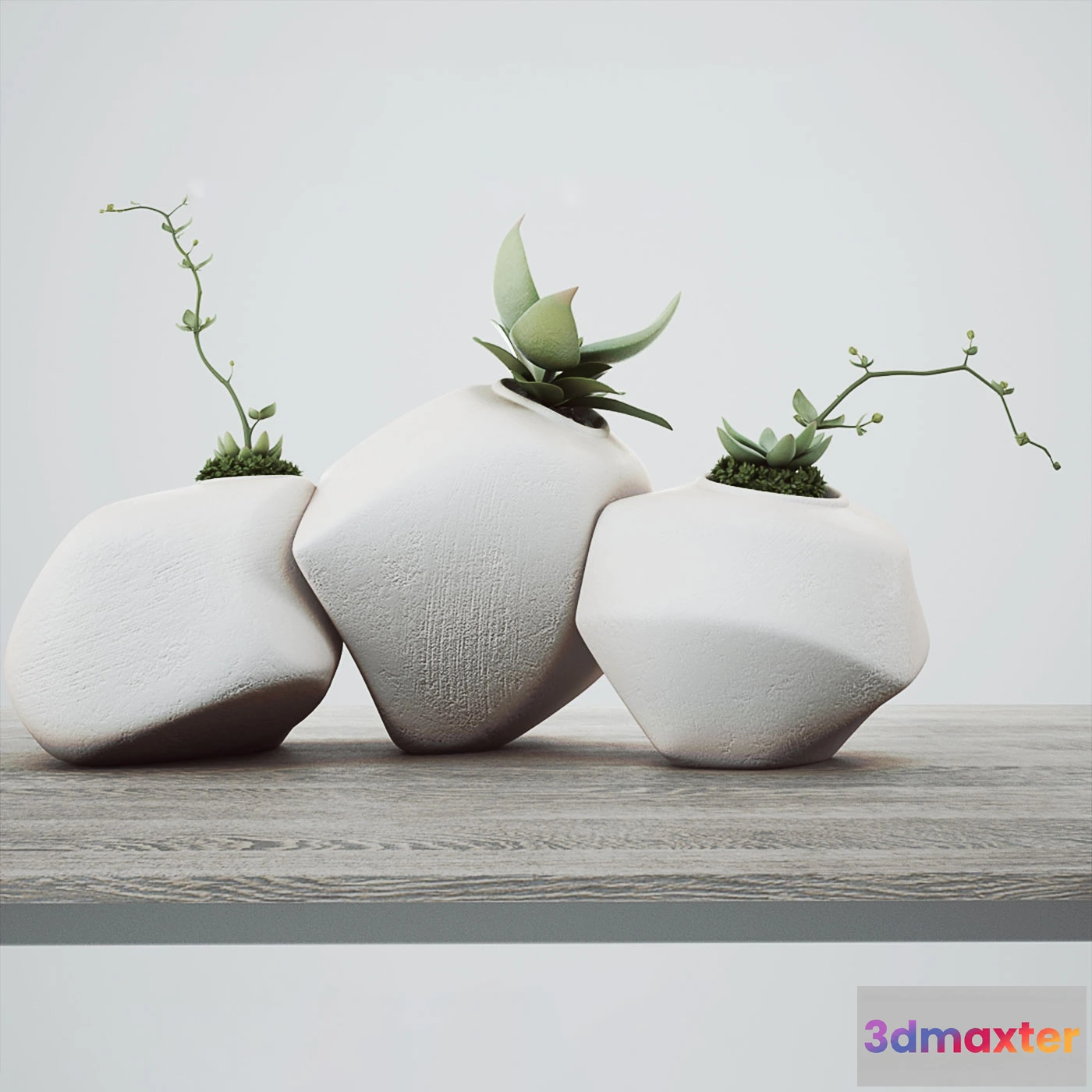 1599942 - decoration - Decorative rocks 3D Max