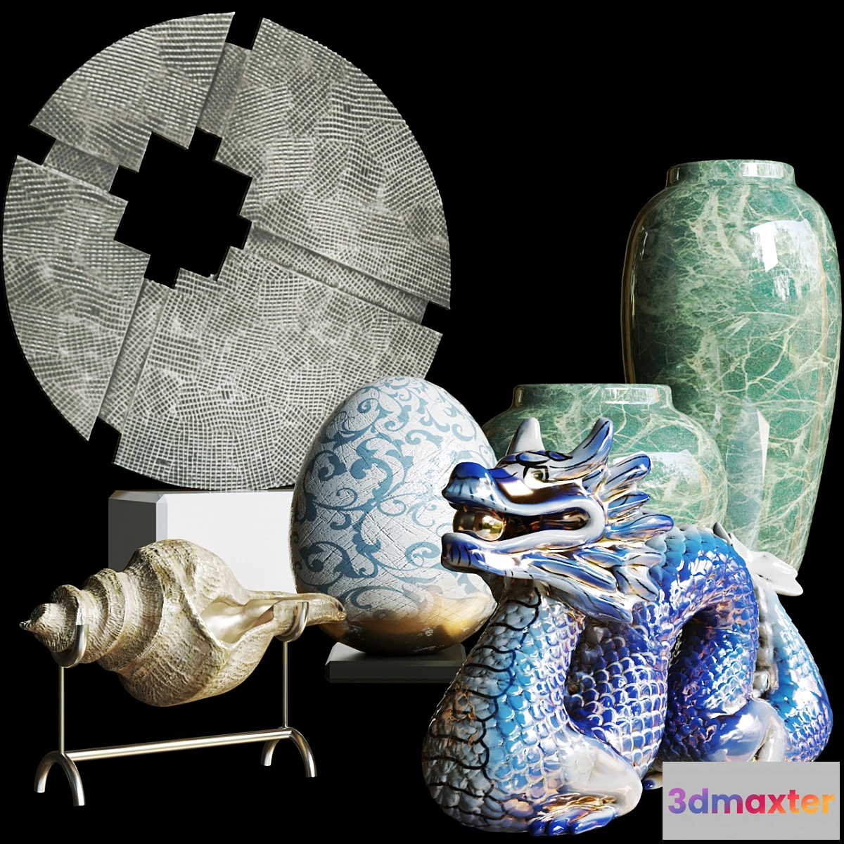 542343 - Decor. Porcelain