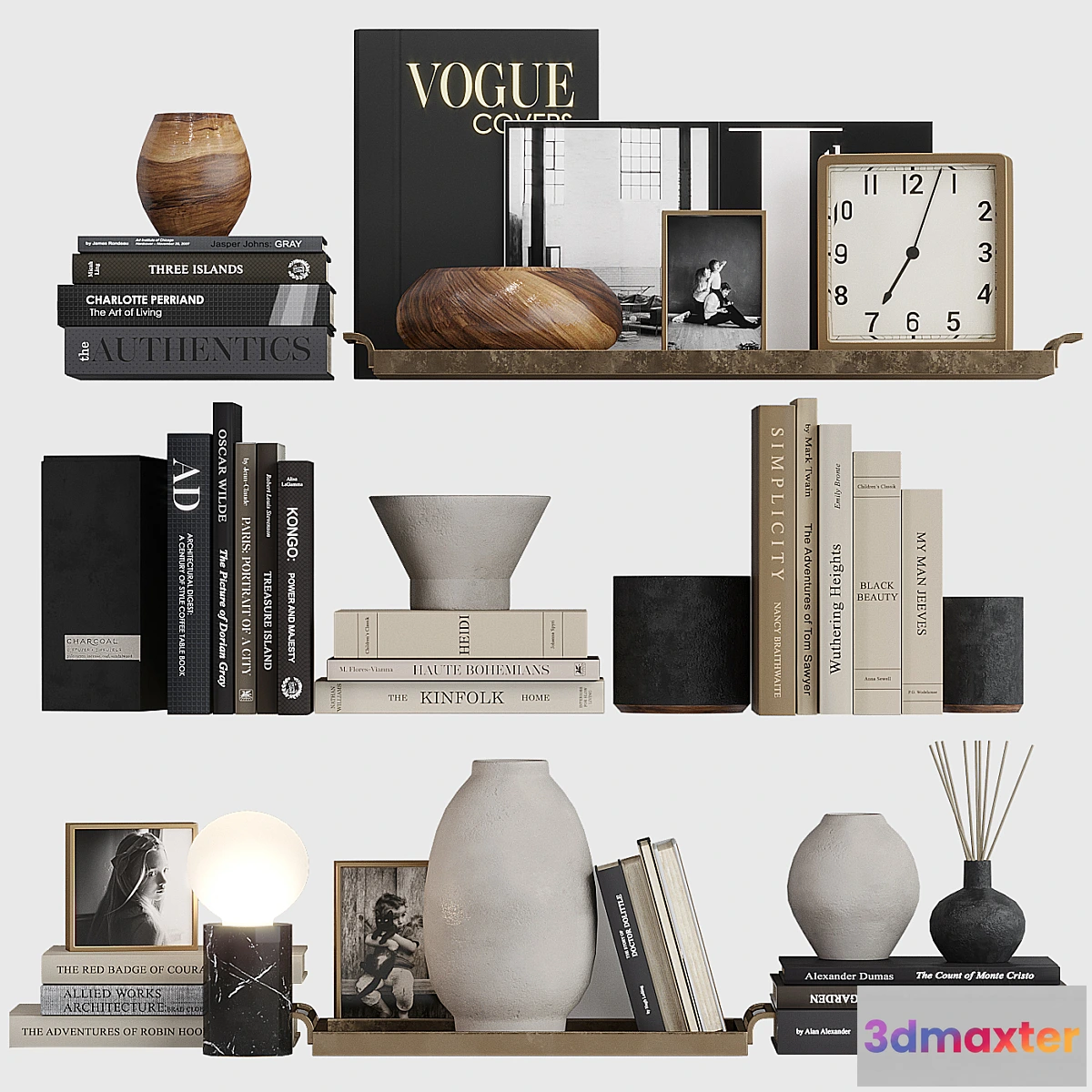 547477 - Decor shelf set 3