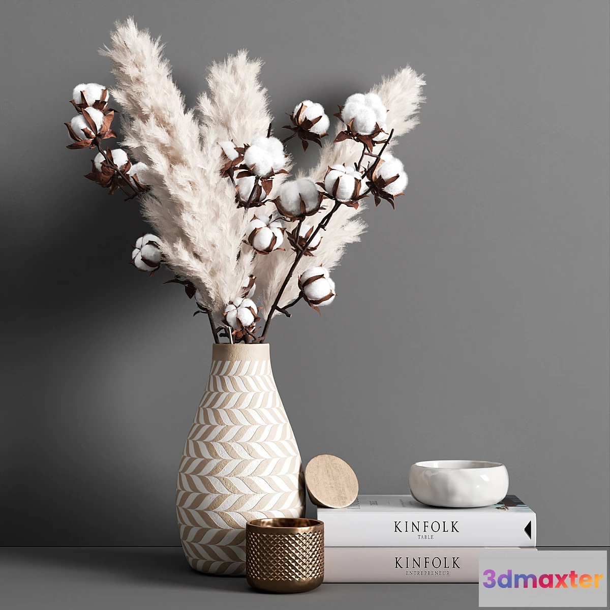 547593 - Decorative set pampas