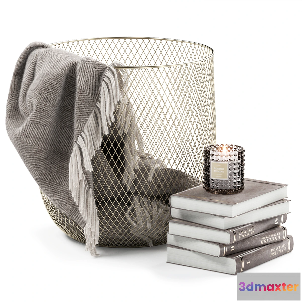 547619 - METAL BASKET DECOR 07