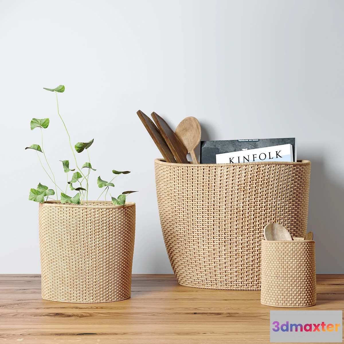 547963 - Decorative set with baskets