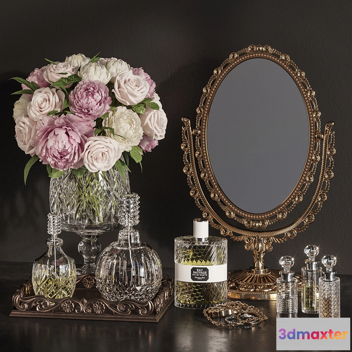 548075 - DECORATIVE SET 19 Classic Mirror decoration