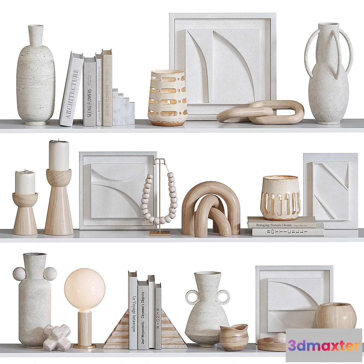 548509 - Decorative set for shelves
