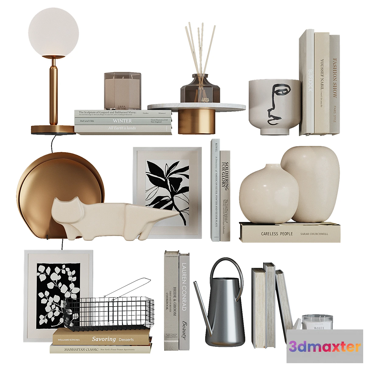 548549 - Decor shelf set 11