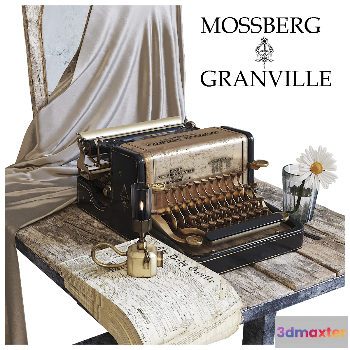 578792 - Mossberg & Granville Typewriter