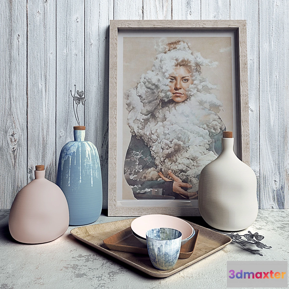 579758 - Decorative set of “The Cloud”