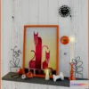 579762 - Decorative set with cats