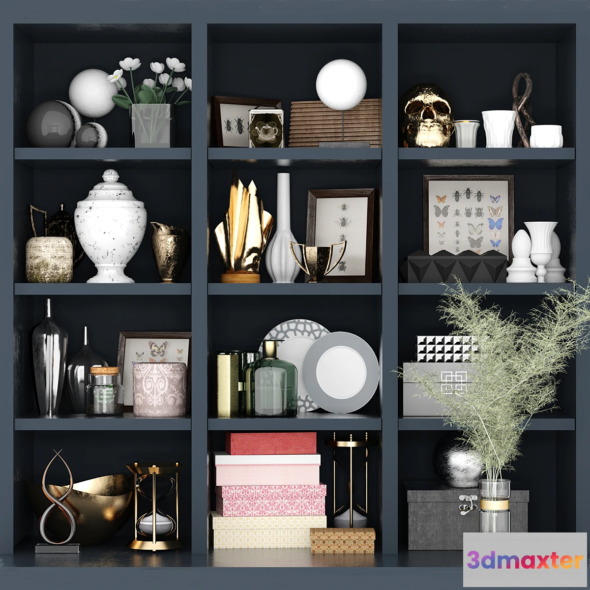 580404 - Wardrobe with decor 8