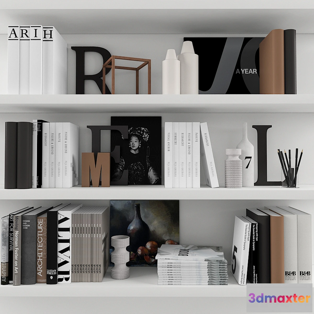 580856 - decorative set with books