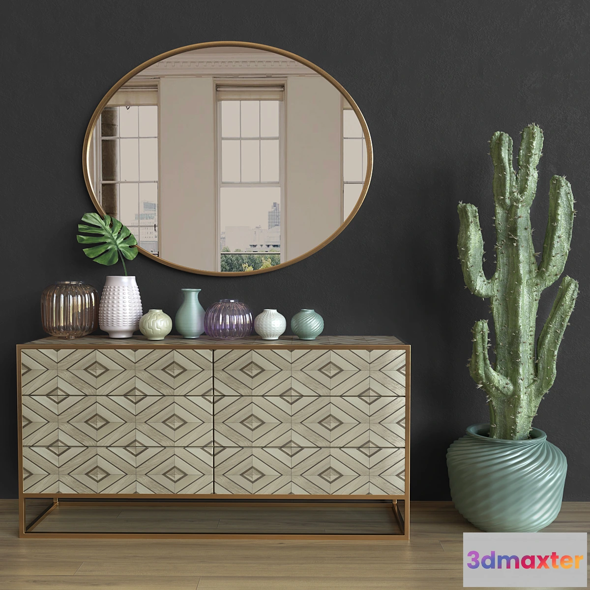 586898 - Modern decor set 03